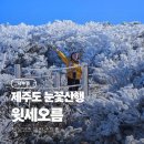 중산오름공원 화장실 | 제주도 윗세오름 영실코스 등산 겨울 산행