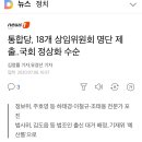 미통당 법사위 운영위 명단 이미지