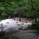 5. 대야산＜해발 930.7m＞산행 &amp; 용추계곡 물놀이. 총 9.9km 5시간 11분.실 산행시간 3시간57분.휴식,점심,알탕,촬영등 1시간13분.평균2.5km 난이도 중상급. 이미지