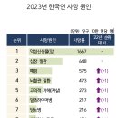 2023년 한국인 사망 원인 순위.jpg (2024년 10월 발표) 이미지