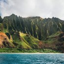 세계의 명소와 풍물 200 - 하와이, 카우아이섬, 나팔리 주립공원 이미지