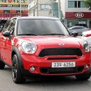 2012년식 MINI COOPER S1.6 컨트리맨 빨강 1400km 주행 무사고 차량 판매합니다 이미지