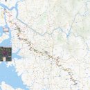 한남정맥 원샷 220km [1부] 안성 칠장산 3정맥 분기점~김포 보구곶리 이미지