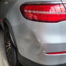 인재정비공업사 | 🚗 벤츠 GLC 뒷범퍼 판금·도색 후기 | 1급 공업사 보험 수리 완벽 복원