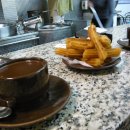 스페인 바르셀로나에서 먹은 초콜라떼 꼰 츄러스(Chocolate con Churros)와 끄레마 까딸라나(Crema Catalana) 이미지