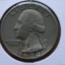 미국...quarter dollar(1970) 이미지