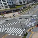 가온초등학교 앞 횡단보도 이미지