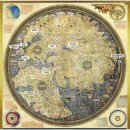 1450년경에 만든 세계지도 이미지