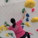 실내암벽장 이미지