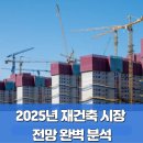 2025년 재건축 시장 현실적 전망 완벽 분석