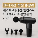 2025 마사지건 추천 총정리｜제스파·테라건·멜킨스포츠 비교 및 효과·사용법 완벽 가이드