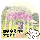 달콤공방(봄을 부르는 디저트) | 봄, 여름, 가을 가기 좋은 400평 대형 수국카페 | 원주 모멘도르 인생샷 남기기