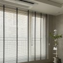 푸르지오더베뉴 3201동 | 알루미늄 타공 메탈블라인드 &amp; 리본밴드 우드블라인드 l 검단신도시 푸르지오더베뉴 75타입 시공 후기