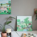 거실 인테리어그림 파는곳 위아트 모지스 명화그림 캔버스액자 후기