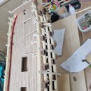 AMATI 1:72 / H.M.S ELEPHANT. 05 상갑판 내벽 포문작업 이미지