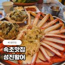 속초맛집 추천 대포항 성진활어 대게세트 후기