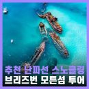 호주 브리즈번 여행 모튼섬 투어 난파선 스노클링