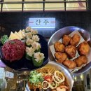 2159 | 광주 첨단 술집 잔주 후기｜ 한우육회 묵은지감태김밥, 치킨가라아게, 해물해장라면