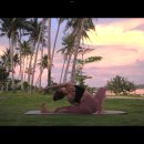 이브닝 스트레칭 요가 이미지