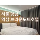 브라운도트 역삼 | 서울 강남 가성비 좋은 숙소 추천, 역삼 브라운도트호텔