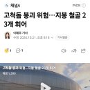 고척돔 붕괴위험... 지붕 철골 23개 휘어 이미지
