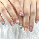 어글리네일 | 부천역네일 어글리네일에서 봄맞이 상큼한 이달의아트 받은 후기