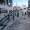 범안로11길 | 서울 슬로프 경사로 바닥 데크 시공 업체 남부실버요양원 작업 후기