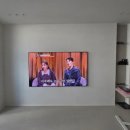 대원홈인테리어 | 서울 마포구 신수동 대원칸타빌 리모델링 거실의 완성 반매립 벽걸이 TV 설치 및 선 정리 재요청 후기!