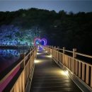 파주 공릉호수 2.2㎞ '빛의 산책로' 완성…야간경관 명소로 새단장 이미지