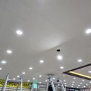 제주 삼대국수 본점 LG 휘센 원형 에어컨 매립설치공사