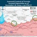 러시아 공세 캠페인 평가, 2024년 12월 18일(우크라이나 전황 이미지