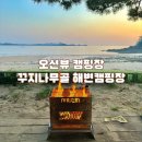 A19 | 태안 애견동반 꾸지나무골 해변캠핑장 명당 A19 후기 예약 방법