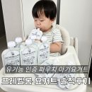 프레벨롱 유기농 아기요거트 솔직후기 아기요거트 언제부터? 파우치요거트