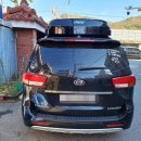 (주)씨엔에프(본사&군포2공장) | 올뉴카니발 지붕위 밀착형 700L 코토 일체형 루프박스 오로라 블랙펄 후기