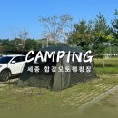 세종카에어콘 | 세종캠핑장 세종합강캠핑장 캠핑카존 대형 31번 후기