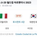 230609 FIFA U-20 월드컵 4강 대한민국vs이탈리아 이미지