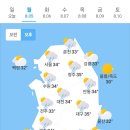 오늘의 날씨🌞☔️☃️, 2024년 8월 5일 월요일 이미지