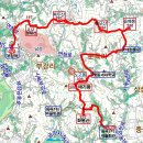 성재산212m복두산282m유모산352m듬배봉282m(왕복)노고봉306m애기봉300m화봉산282m/세종부강 이미지