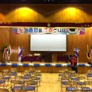 에이키 LC-XT5 15000안시 빔프로젝터 OO 초등학교 졸업식 렌탈 설치기 이미지