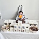 면목동-157 | 아기 백일 초간단 셀프 백일상 백일떡 상차림 뱀설기 수수팥떡 꽃송편 내돈내산