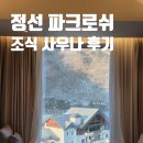 파크사우나 | 정선 파크로쉬 조식 리조트 사우나 수영장 스파 요가 후기