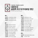 11월 프랑스 전지훈련&친선경기 올림픽 축구국가대표팀 명단 이미지