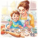 자녀와 함께하는 즐거운 홈베이킹 - 버터 스콘 만들기 | 이마트 두쫀쿠 키트 DIY 가격 &amp; 재밌는 후기 공유해요