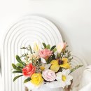 (원데이)히아시스 플라워 캔들 이미지