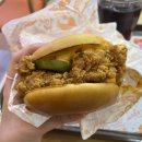 매콤바삭한 치킨버거 맛집 파파이스 홍대점 방문 후기