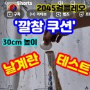 깔창 쿠션, 날계란 테스트 결과는? (2045걸을레오) 가능성 아치 깔창 이미지