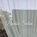 썬팅J | Barbie Salon 갈바 레이저타공 LED 돌출간판 & 썬팅 시공 후기