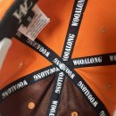 주황 | [WOOALONG] 우알롱 시그니처 로고 볼캡 오렌지/주황, S 사이즈 후기 (signature logo ball cap - ORANGE)