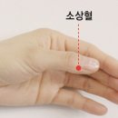 [촌철지압] ‘소상혈’ -열을 내려주고 풍(風)을 흩어주며 인후의 기능을 조절 체하거나 숨찰 때 이미지