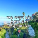소유템제주애월점 | 제주 애월카페거리 한담해변 장한철 생가 맛집 주차장 안내
